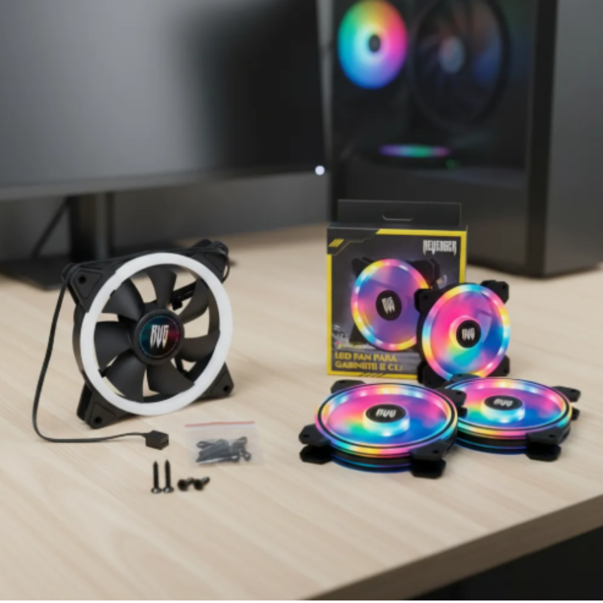 FAN COOLER COM LED/REVENGER